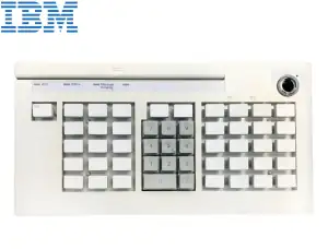POS KEYBOARD IBM M7-1 BLACK RS485  WITH MSR - Φωτογραφία