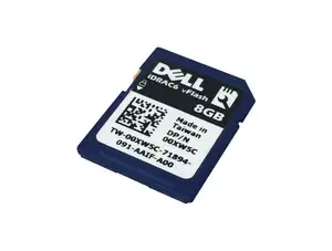 8GB DELL SD CARD IDRAC VFLASH FOR R630 - Photo