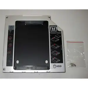 UNIVERSAL SECOND HDD TRAY 12.7MM IDE TO SATA - Photo