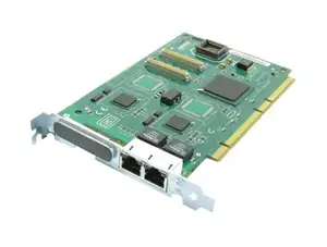 NIC 10/100 COMPAQ NC3131 DUAL-PORT PCI NEW - Photo