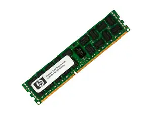 1GB HP PC2-5300P DDR2-667 1Rx4 CL5 ECC RDIMM - Photo