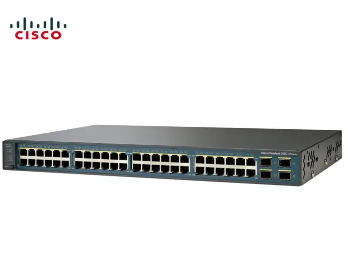 Cisco Catalyst 3560V2 48 10/100 PoE + 4 SFP + IPB WS-C3560V2-48PS-S