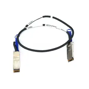 HP 1M 4X DDR/QDR QSFP IB Cu Cable 498385-B21 - Photo